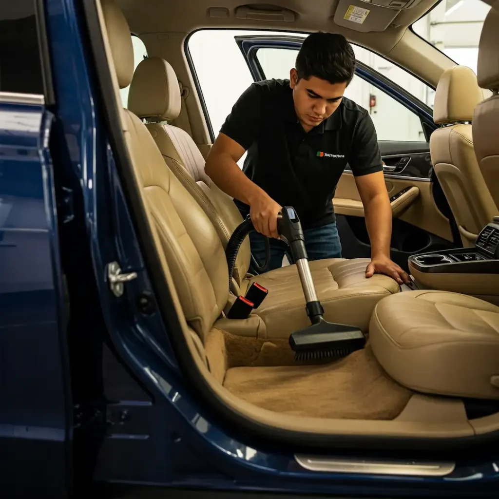 Cómo aspirar el coche