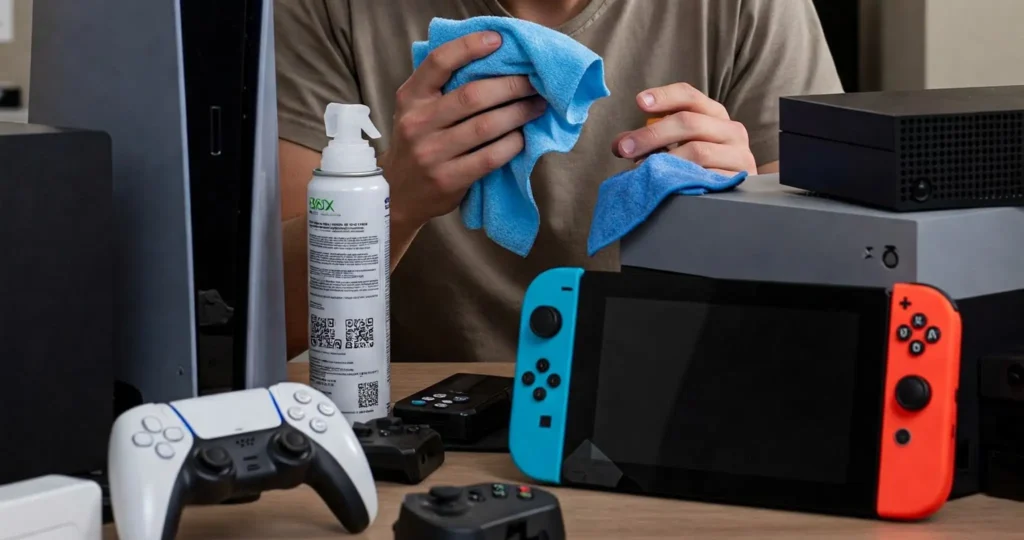 Limpieza Esencial para PlayStation, Xbox y Nintendo Switch