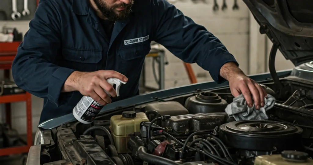 Limpiar el Motor del Coche de Forma Segura
